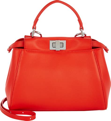 fendi peekaboo mini-bag